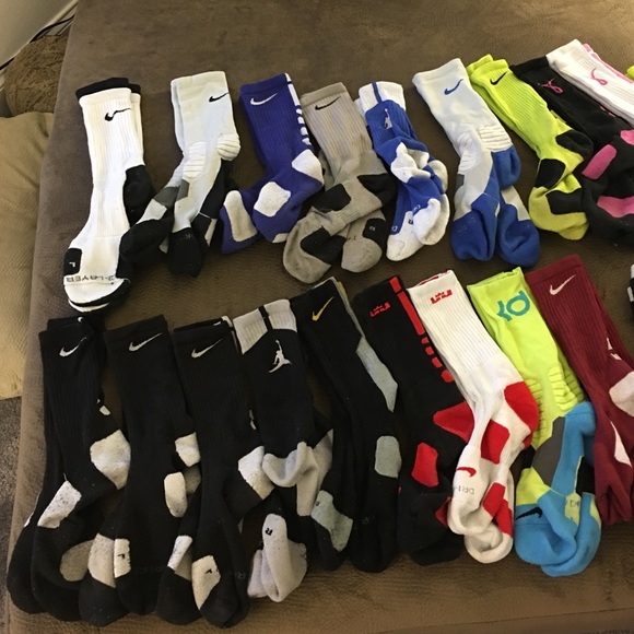Nike Elite Socks Size LG 8-12 Men's.No individual - Picture 2 of 3
