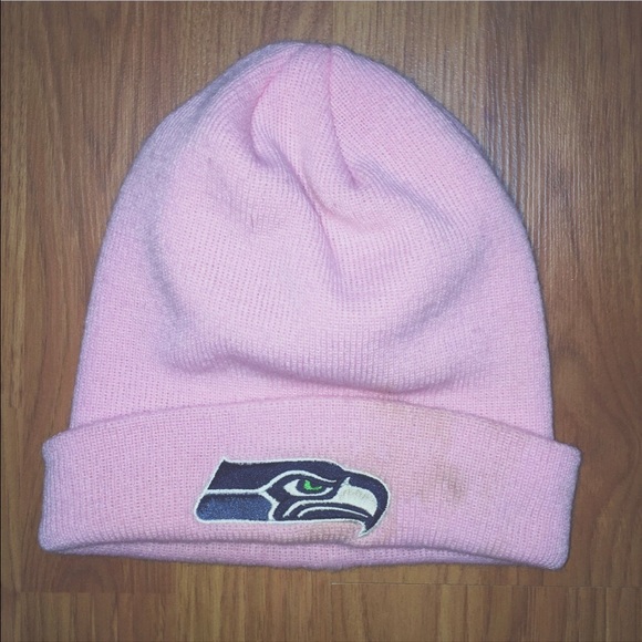 90s pink stocking cap