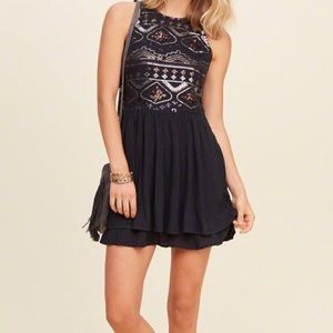 Hollister Aztec Sequin Dress