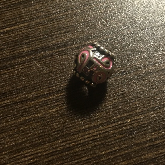 Pandora Breast Cancer Ribbon Charm