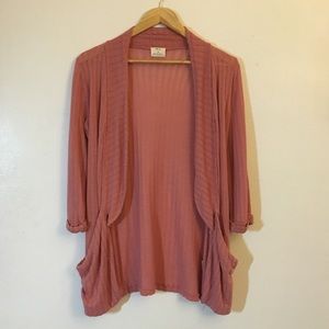 Blush Pink Cardigan