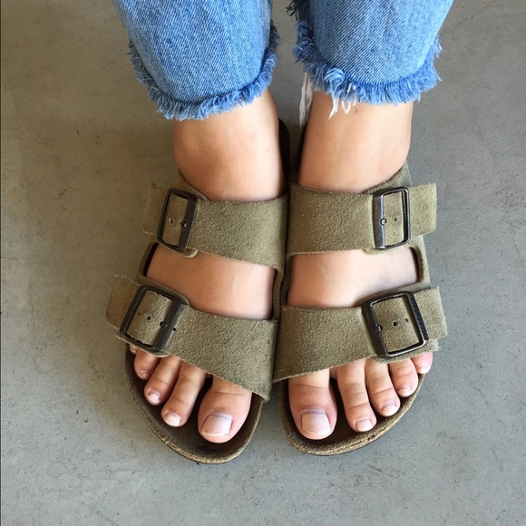 Birkenstock Arizona Suede Sandals