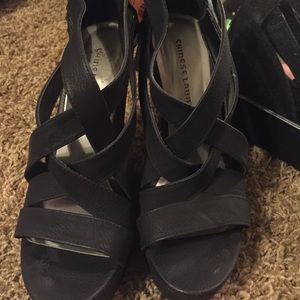 Black Wedges Chinese Laundry