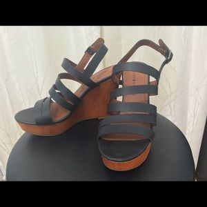 Lucky Brand Wedges Sz 6.5 LIKE NEW!!