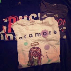 Paramore band tee bundle