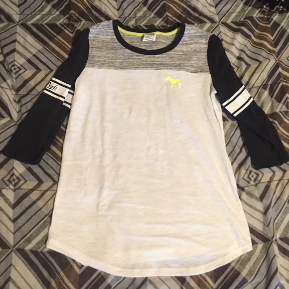 Pink Baseball tee