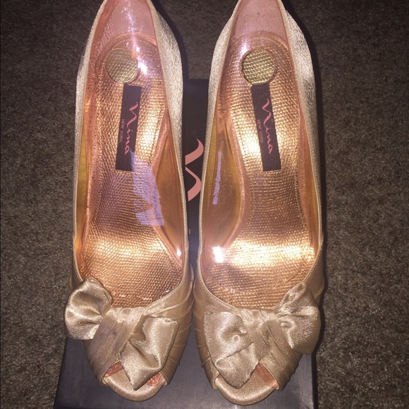 Gold heels