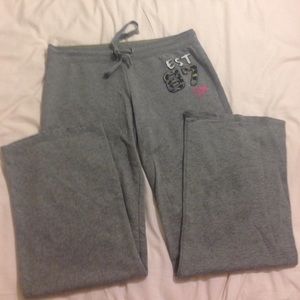 Grey Aeropostale full length sweatpants