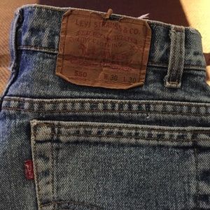 VINTAGE LEVIS JEANS SIZE W 30 L 30 550