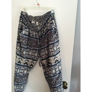 Patterned Lounge Pants