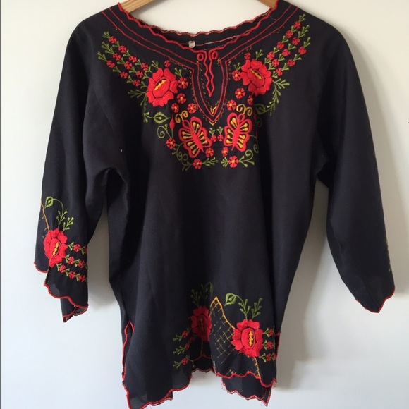 Vintage Mexican Blouse