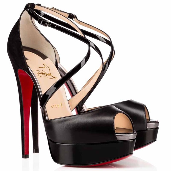 Christian Louboutin Cross Me Platform Pumps