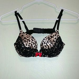 Victoria's Secret Very Sexy Push Up Leopard Bra