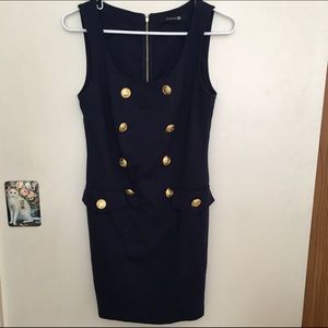 Nautical Navy Dress