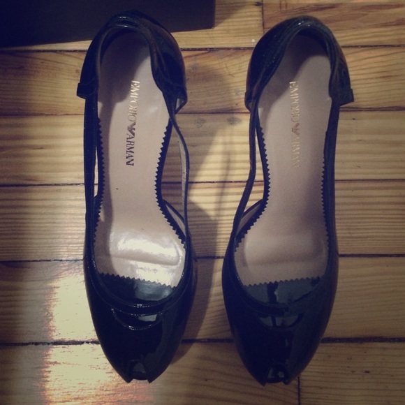 Emporio Armani heels - never been worn