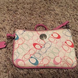 Coach wristlet