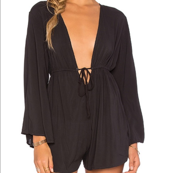 Blue life romper