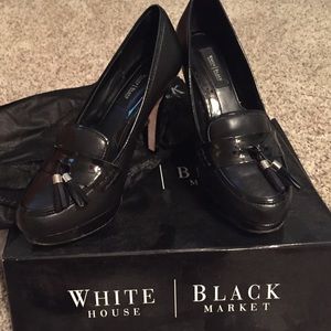 White House Black Market platform heels