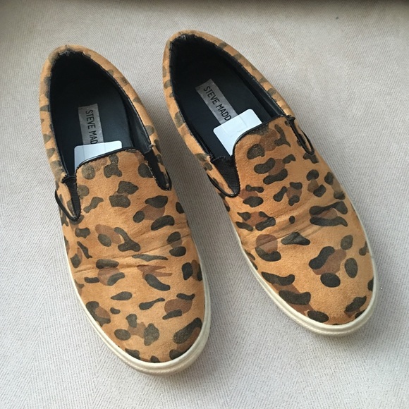 Leopard print slipon