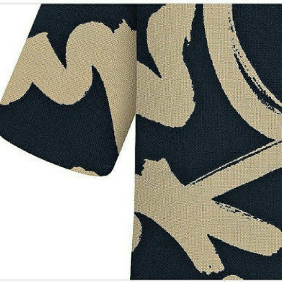 NWT CASUAL 3/4 SLEEVE LETTER PRINT DRESS - Picture 2 of 4