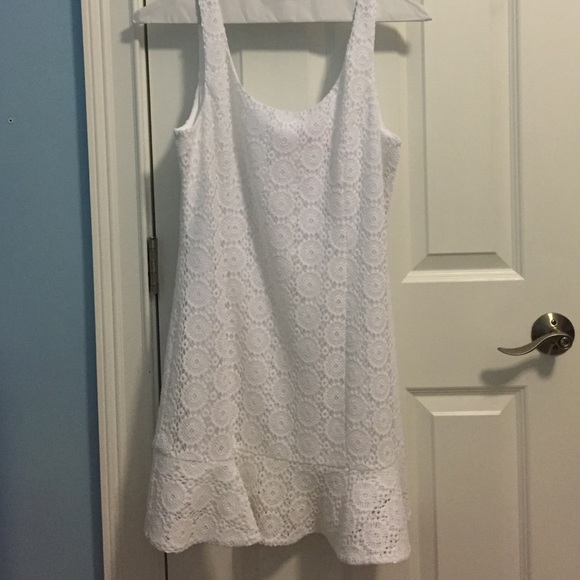 white Lilly Pulitzer dress