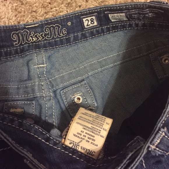 EUC Miss me skinny jeans size 28 - Picture 4 of 4