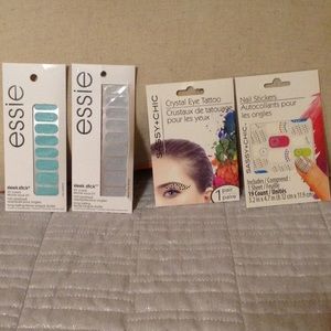 Nail Sticker and eye tattoo bundle (C32)