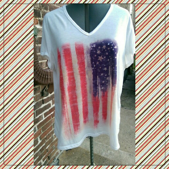 American flag shirt