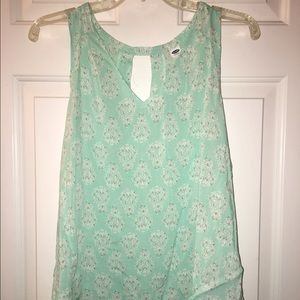 Old Navy Flowy Tank, Petite Large