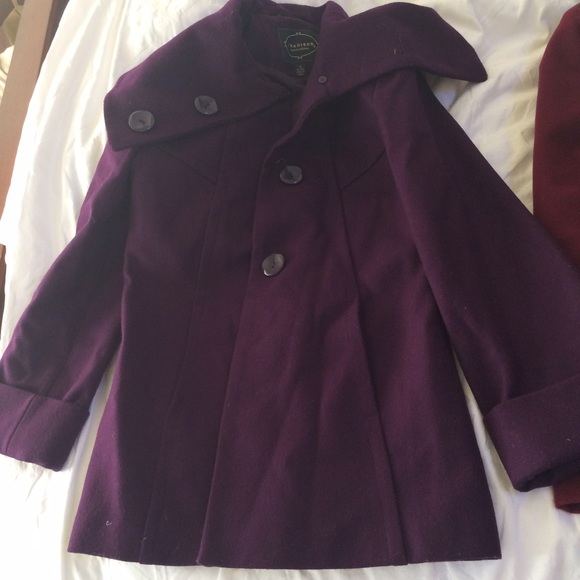 Purple coat