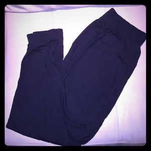 H&M Basic Joggers, black, size Large