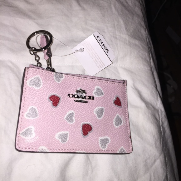 NEW Coach Heart Wallet
