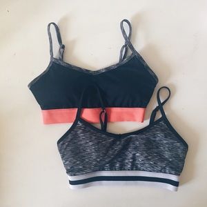 TWO sports bras bundle