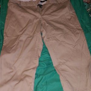 Bundle--2 pair of Khaki ankle pants.