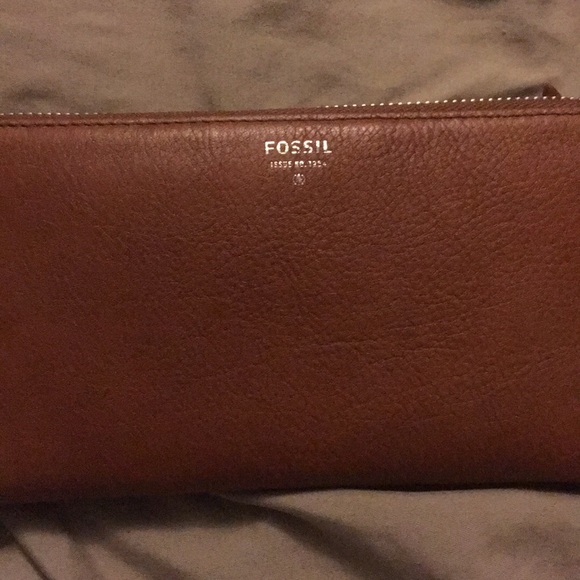 Fossil leather wallet