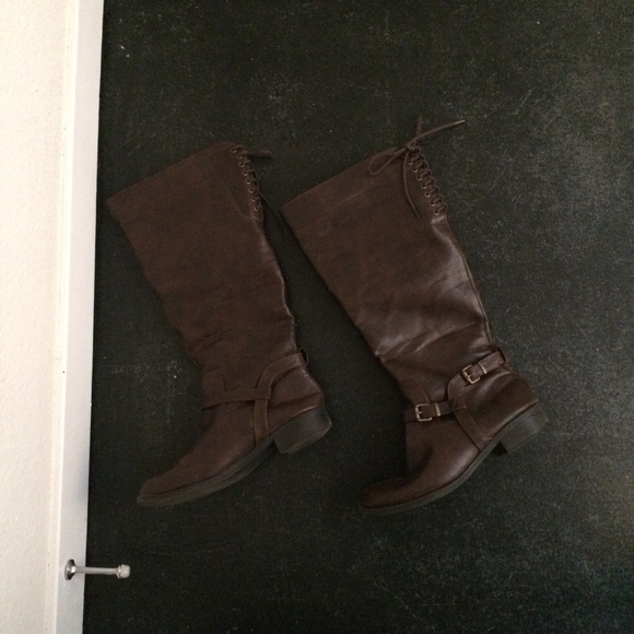 Modcloth brown boots!