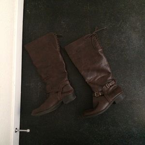 Modcloth brown boots!