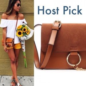 ❤️PRICE FINAL❤️ Faux Suede Brown Chain Bag