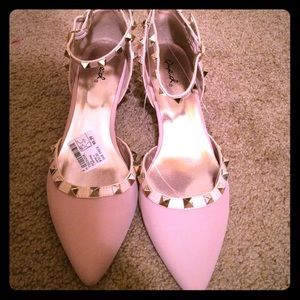 Studded Kitten Heels