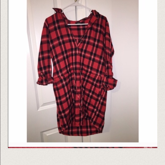 Flannel dress
