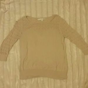 Cream sweater