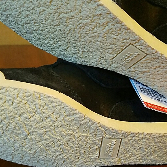 nwt zara spiked wedges - Picture 3 of 3