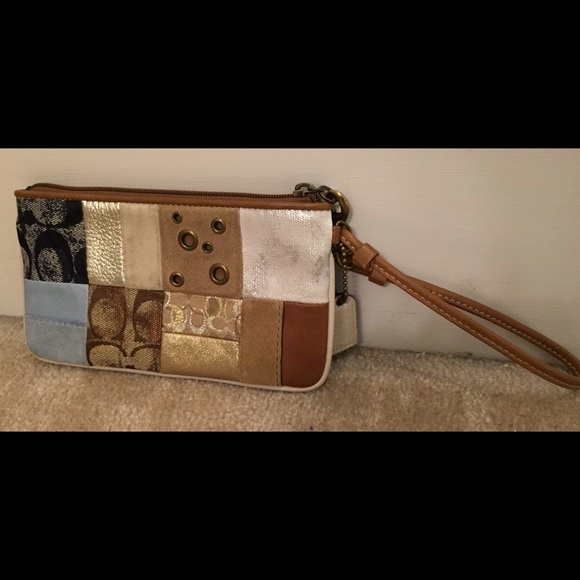 Coach Patchwork Wristlet - image 2