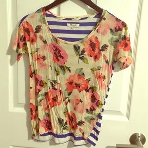 Madewell floral tee