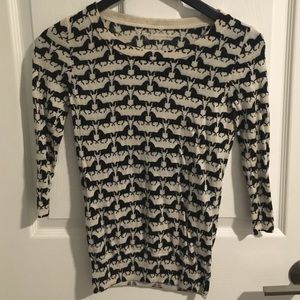 Jcrew horse pull over cardigan