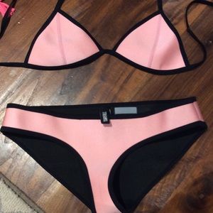 Pink triangl bikini