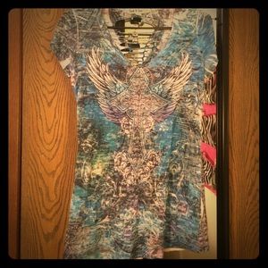 Awesome Tattoo Print Tee