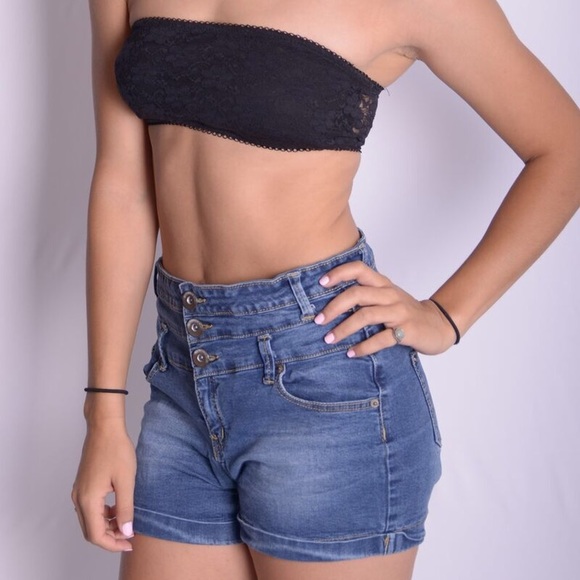 Black Lace Bandeu
