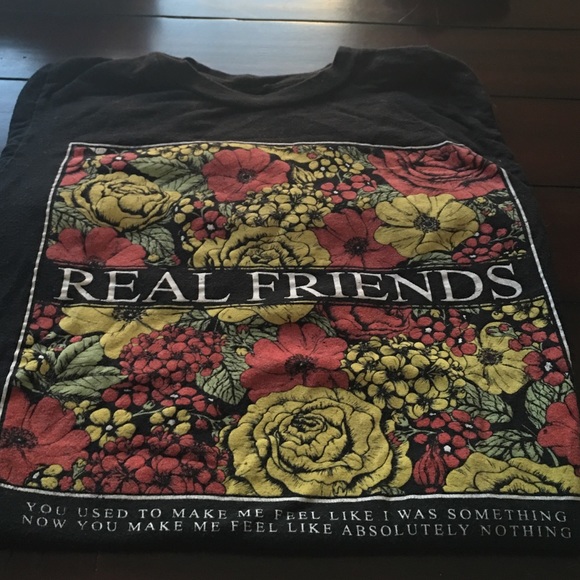 Real friends band t-shirt