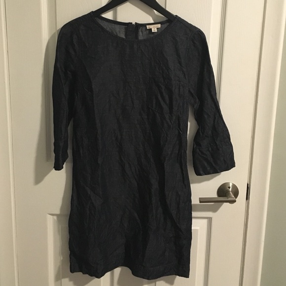 Gap dark denim dress